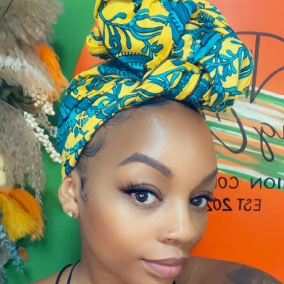 NEW Balcony Paisley Head Wrap Hair Tie Head Tie - Picture 3 of 7